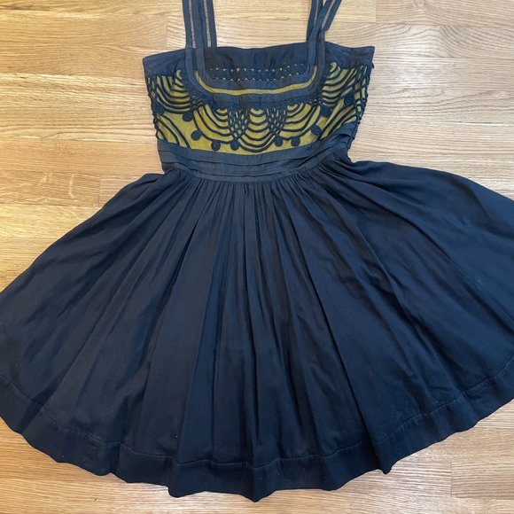 Anthropologie Floreat Cloaking Vista Dress - Picture 10 of 10